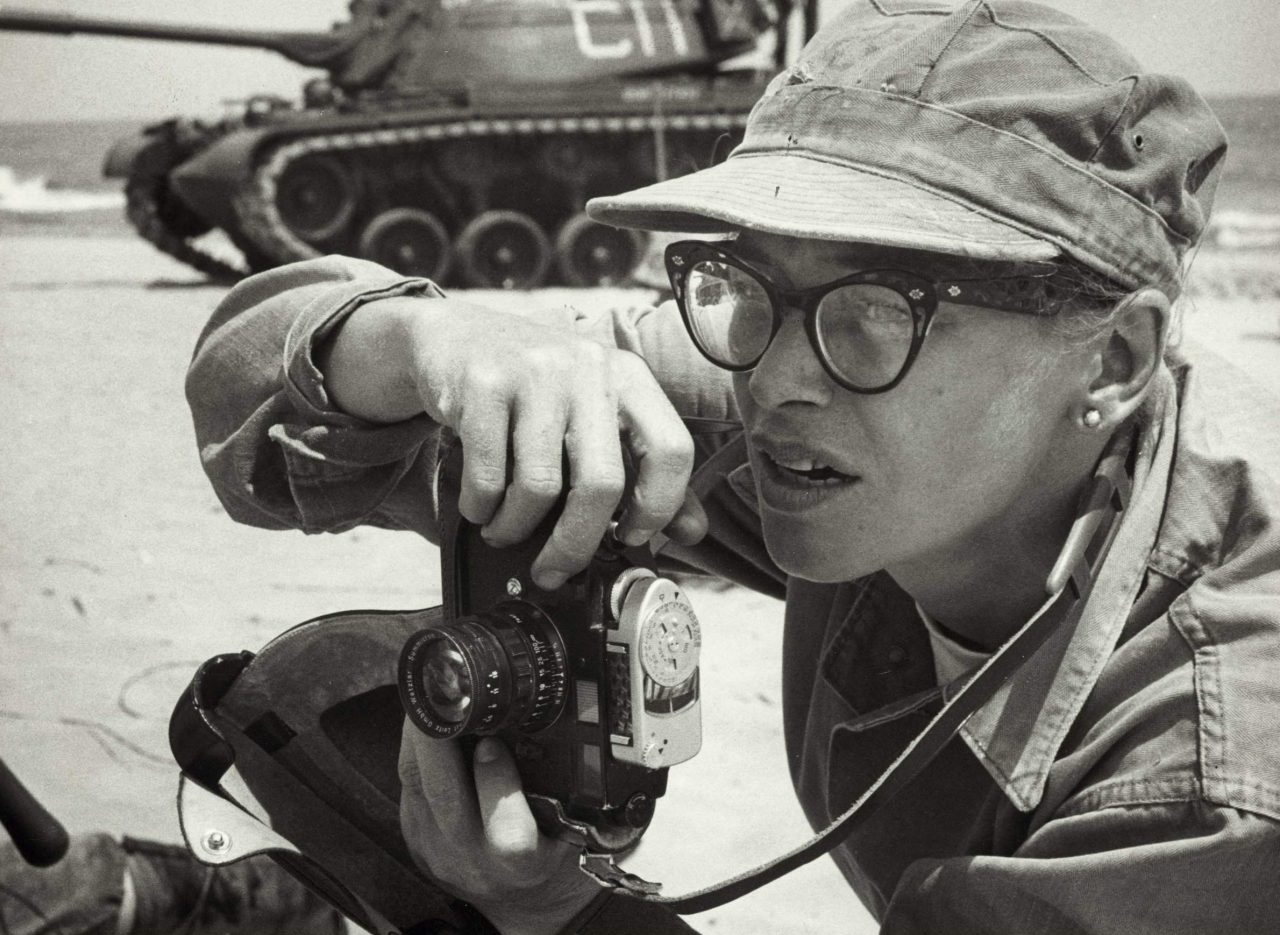 Dickey Chapelle, great photographer.
First female correspondent that became killed in action. (Vietnam)